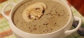 Крем — суп из белых грибов